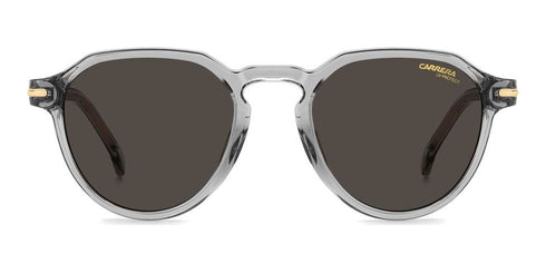 CARRERACarrera 314/S KB7 - IR Unisex Sunglasses - Transparent Grey Frame, Grey LensesEYEWEAREcecile