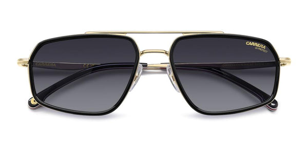 CARRERACarrera 338/S Navigator Sunglasses – Gold/Black Frame, Grey Gradient LensesEYEWEAREcecile
