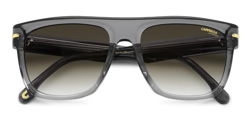 CARRERACarrera 340/S Men's Sunglasses – Shiny Black Frame, Grey Gradient Lenses, 57mmEYEWEAREcecile