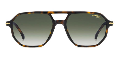 CARRERACarrera 341/S Men's Sunglasses – Havana Gold Frame, Green GradientEYEWEAREcecile