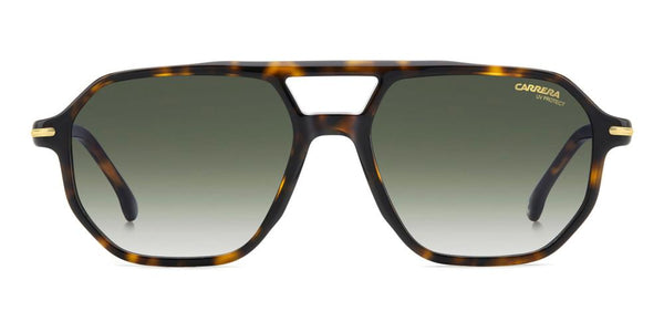 CARRERACarrera 341/S Men's Sunglasses – Havana Gold Frame, Green GradientEYEWEAREcecile