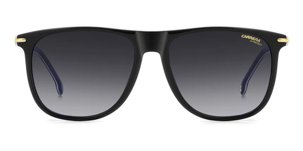 CARRERACarrera 349/S 9ZJ/9O Men's Sunglasses - Black & Blue Frame, Dark Grey Gradient LensesEYEWEAREcecile