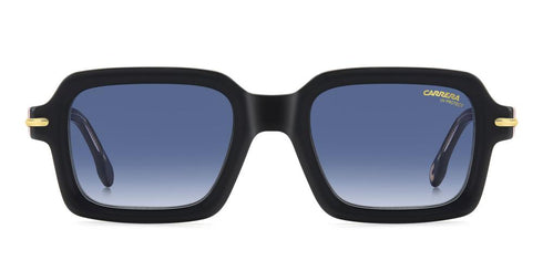 CARRERACarrera 358/S 2M2/08 Men's Sunglasses - Black and Gold Frame, Dark Blue Gradient LensesEYEWEAREcecile