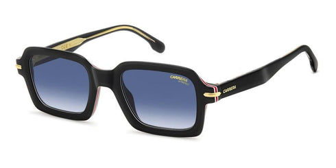 CARRERACarrera 358/S 2M2/08 Men's Sunglasses - Black and Gold Frame, Dark Blue Gradient LensesEYEWEAREcecile