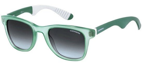 CARRERACarrera 6000/R D3U - YR Unisex Sunglasses - Matte Transparent Green Frame, Gradient Green Lenses, 51mmEYEWEAREcecile