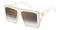 CARRERACarrera CA UNICA/SE SZJ/YK 60 Women's Sunglasses - Ivory Frame, Burgundy Gradient LensesEYEWEAREcecile