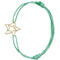 ALIITAAliita CBPU3A0000YG09K Estrella Brillante Cord Bracelet - 9kt Gold StarBIJOUXEcecile