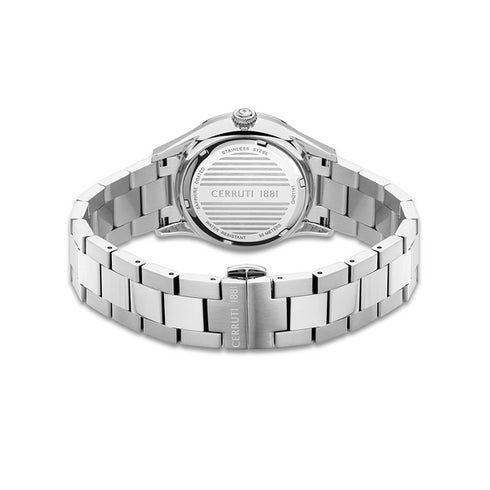CERRUTI 1881Cerruti 1881 Torcegno CIWGH2114101 Men's Quartz Watch - Blue Dial, Stainless Steel BraceletWATCHESEcecile