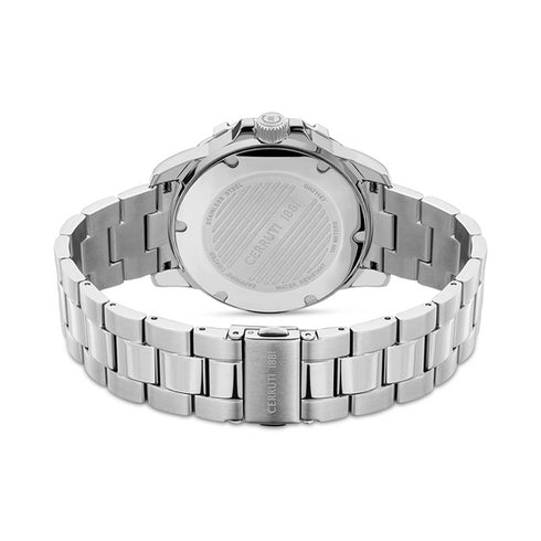 CERRUTI 1881Cerruti 1881 CIWGH2116702 Men's Quartz Watch - Silver Dial, Stainless Steel BraceletWATCHESEcecile