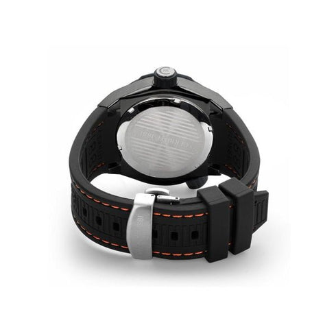 CERRUTI 1881Cerruti 1881 Ruscello CIWGN2207502 Men's Quartz Watch - Black Dial, Black Rubber StrapWATCHESEcecile