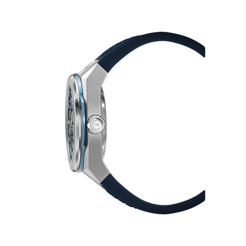CERRUTI 1881Cerruti 1881 Ruscello CIWGR2008103 Men's Automatic Watch - Skeleton Dial, Blue Rubber StrapWATCHESEcecile