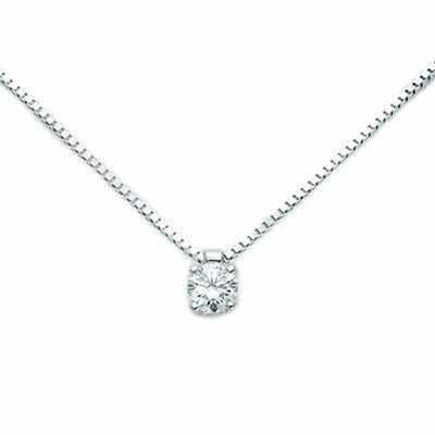 MILUNAMiluna CLD2661_010X Women's Diamond Pendant Necklace in 9K White GoldJEWELRYEcecile
