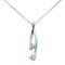 MILUNAMiluna CLD2844X Women's Aquamarine Pendant Necklace in 18K White GoldJEWELRYEcecile