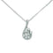 MILUNAMiluna CLD2995 Women's 18K White Gold Necklace with Diamond PendantJEWELRYEcecile