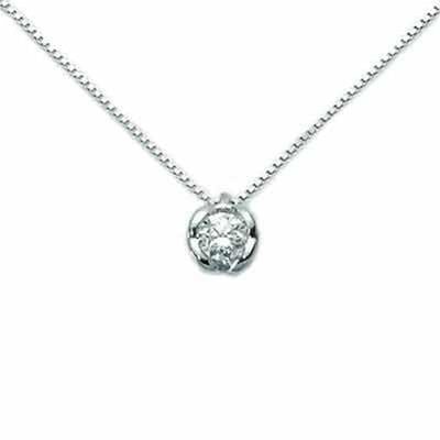 MILUNAMiluna CLD3226_008X Women's Diamond Pendant Necklace in 18K White GoldJEWELRYEcecile