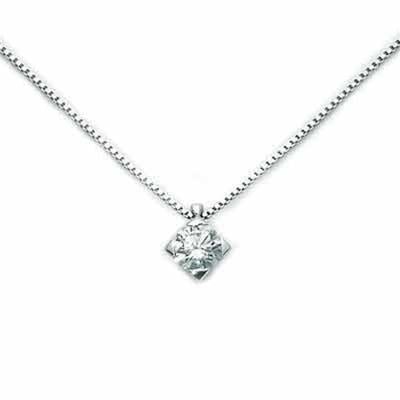 MILUNAMiluna CLD3309_012X Women's Diamond Pendant Necklace in 9K White GoldJEWELRYEcecile