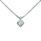 MILUNAMiluna CLD3994 Women's Cross Necklace - 18K White Gold with 26 DiamondsJEWELRYEcecile