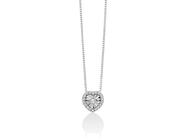 MILUNAMiluna CLD4209 Women's Necklace - 18K White Gold with Diamond AccentsJEWELRYEcecile