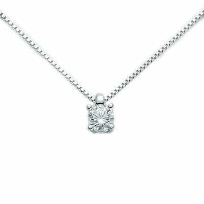 MILUNAMiluna CLD5027_022G7 Women's White Gold Necklace with 0.22 ct Diamond PendantJEWELRYEcecile