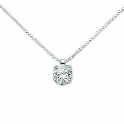 MILUNAMiluna CLD5039_030G0 Women's White Gold Necklace with 0.30 ct Diamond PendantJEWELRYEcecile