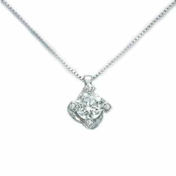 MILUNAMiluna CLD5066 - 030G7 Women's Necklace - 18kt White Gold with 0.30ct DiamondJEWELRYEcecile