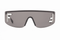 FENDIFendi FE40168U Shield Sunglasses – Silver Metal Frame, Mirrored Lens, 00‑135 mmEYEWEAREcecile