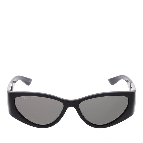 GUCCIGucci GG1824S Cat‑Eye Sunglasses – 55 mm Acetate FrameEYEWEAREcecile