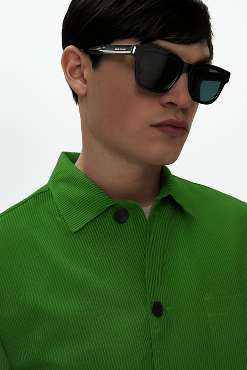 SAINT LAURENTSaint Laurent SL 790 Tortoiseshell Square Sunglasses – 53 mm BlackEYEWEAREcecile