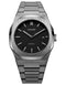 D1 MILANOD1 Milano Automatic Bracelet D1 - ATBJ02 Men's Watch - Gunmetal Stainless Steel, Black DialWATCHESEcecile