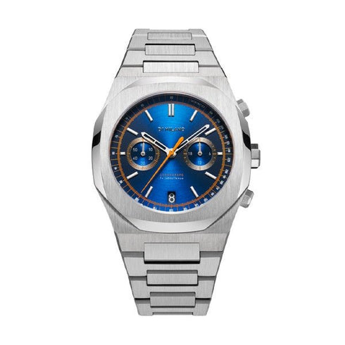 D1 MILANOD1 Milano Chronograph Royal Blue - Model: EDITION, 41.5mm, Stainless Steel CaseWATCHESEcecile