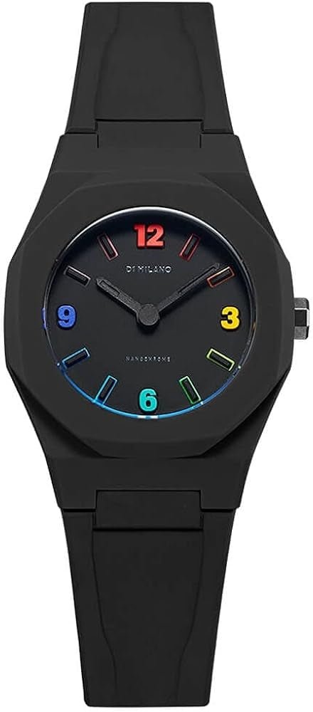D1 MILANOD1 Milano Nano Rainbow D1 - NCRJ03 Women's Watch - Black Polycarbonate, 32mmWATCHESEcecile