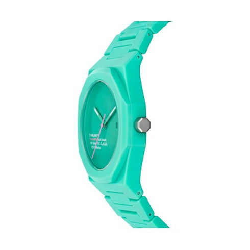 D1 MILANOD1 Milano Polycarbon Hot Aqua PCBJ31 Unisex Watch - Aquamarine Polycarbonate, 40.5mmWATCHESEcecile