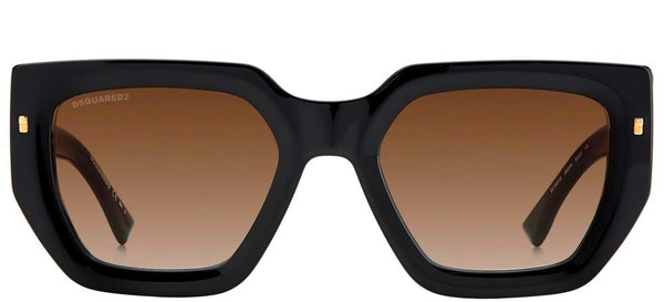 DSQUARED2DSquared2 D2 0031/S Unisex Sunglasses – Black Acetate Frame, Grey Gradient LensesEYEWEAREcecile
