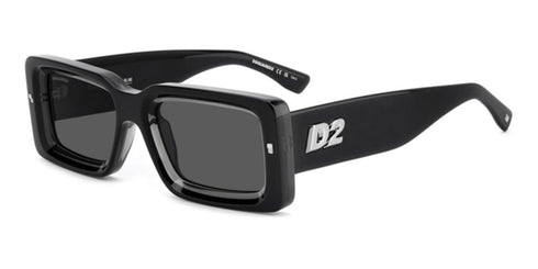 DSQUARED2Dsquared2 D2 0142/S 8079O Sunglasses – Black Frame, Grey Gradient LensesEYEWEAREcecile