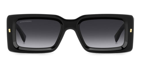 DSQUARED2Dsquared2 D2 0142/S 8079O Sunglasses – Black Frame, Grey Gradient LensesEYEWEAREcecile