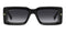 DSQUARED2Dsquared2 D2 0142/S 8079O Sunglasses – Black Frame, Grey Gradient LensesEYEWEAREcecile