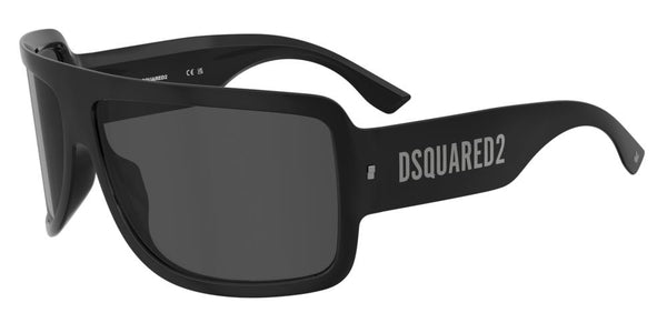 DSQUARED2Dsquared2 D2 0164/S Men's Shield Sunglasses – Black Frame, Grey LensesEYEWEAREcecile