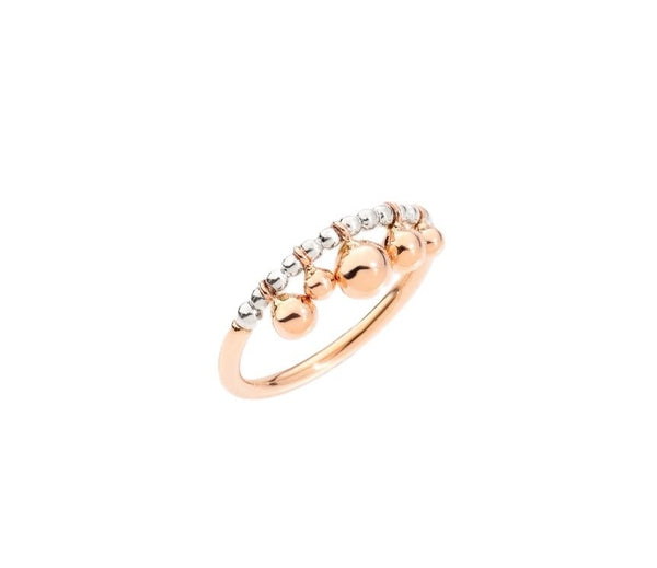 DODODoDo Bollicine Ring DAC0002BOLLI0009A - 9K Rose Gold & Sterling SilverJEWELRYEcecile