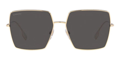 BURBERRYBurberry Daphne BE 3133 1109/87 58 Women's Sunglasses - Light Gold Frame, Dark Grey LensesEYEWEAREcecile