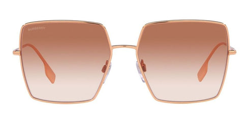 BURBERRYBurberry BE 3133 1337 - 13 58 Women's Sunglasses - Rose Gold Frame, Gradient Pink LensesEYEWEAREcecile