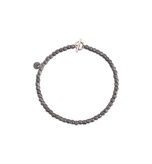 DODODoDo Mini Granelli Bracelet DBC0002GRANXGTIMXL – 9K Rose Gold, Stainless Steel & TitaniumJEWELRYEcecile