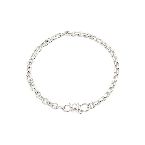 DODODoDo Nodo Bracelet DBC2000KNOT000AGM – 925 Sterling Silver, Knot Design, Adjustable FitJEWELRYEcecile