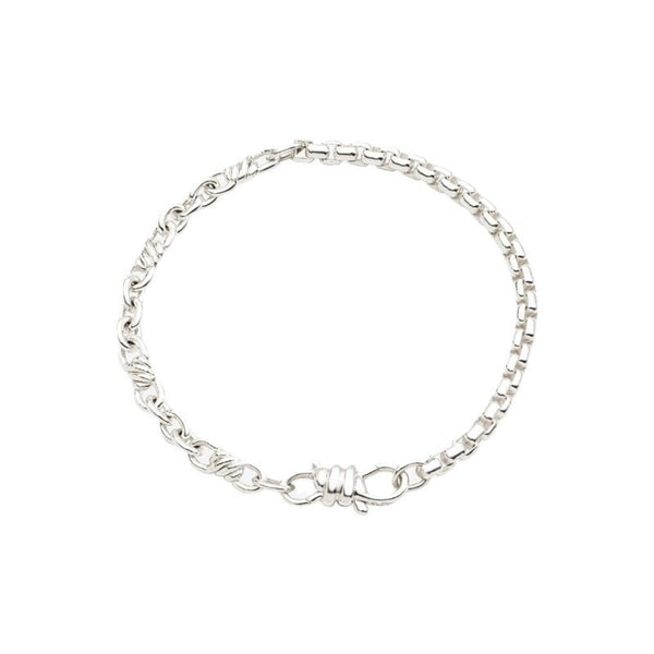 DODODoDo Nodo Bracelet DBC2000KNOT000AGM – 925 Sterling Silver, Knot Design, Adjustable FitJEWELRYEcecile