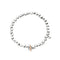 DODODoDo DBC5000HEART0009A Silver Heart Bracelet – 925 Silver & 9K Rose Gold, 17–18cmJEWELRYEcecile