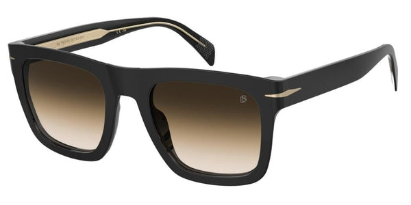 DAVID BECKHAMDavid Beckham DB 7000/S FLAT 807 - N4 56 Men's Sunglasses - Black Acetate Frame, Brown Gradient LensesEYEWEAREcecile