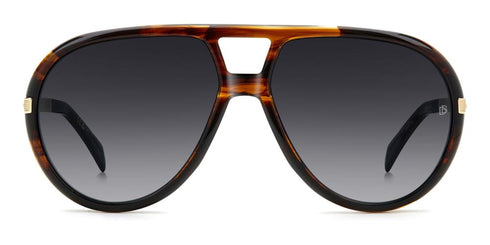 DAVID BECKHAMDavid Beckham DB99 Voyager Men's Sunglasses - Acetate - Metal Frame with Gradient LensesEYEWEAREcecile