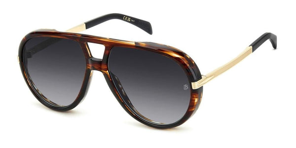 DAVID BECKHAMDavid Beckham DB99 Voyager Men's Sunglasses - Acetate - Metal Frame with Gradient LensesEYEWEAREcecile