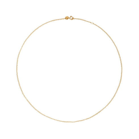 DODODoDo Essentials Necklace DCA8004CHAIN000OG40 – 18K Yellow Gold, 40 cmJEWELRYEcecile