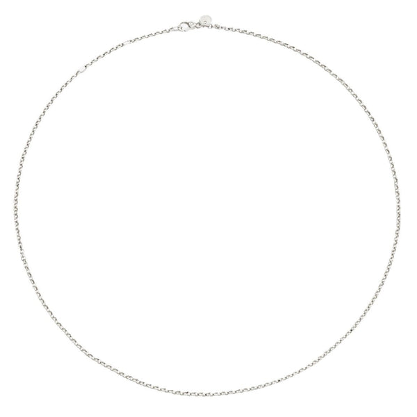 DODODoDo Essentials DCC5004CHAIN000AG46 Sterling Silver Necklace - 46cm Rolò ChainJEWELRYEcecile