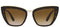 DOLCE & GABBANADolce & Gabbana DG6144 502/13 Women's Cat - Eye Sunglasses - Havana Frame, Brown Gradient LensesEYEWEAREcecile
